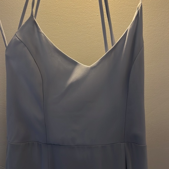 Periwinkle blue gown - Picture 2 of 3